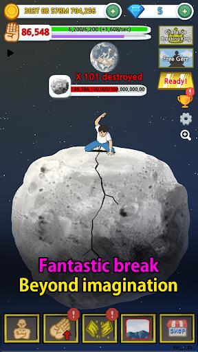 Tap Tap Breaking: Break Everything Clicker Game Captura de pantalla 2