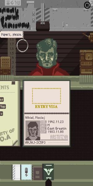 Papers, Please Mod Zrzut ekranu 2