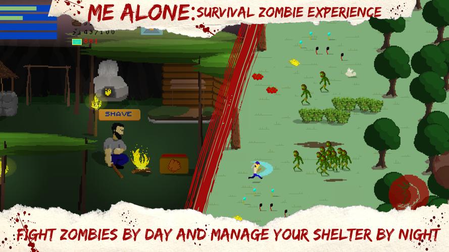 Me Alone: Survival Zombie Expe Capture d'écran 0