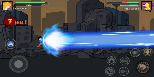 Stickman Warriors Capture d'écran 2