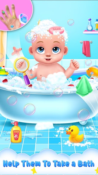 BabySitter DayCare Games Скриншот 0