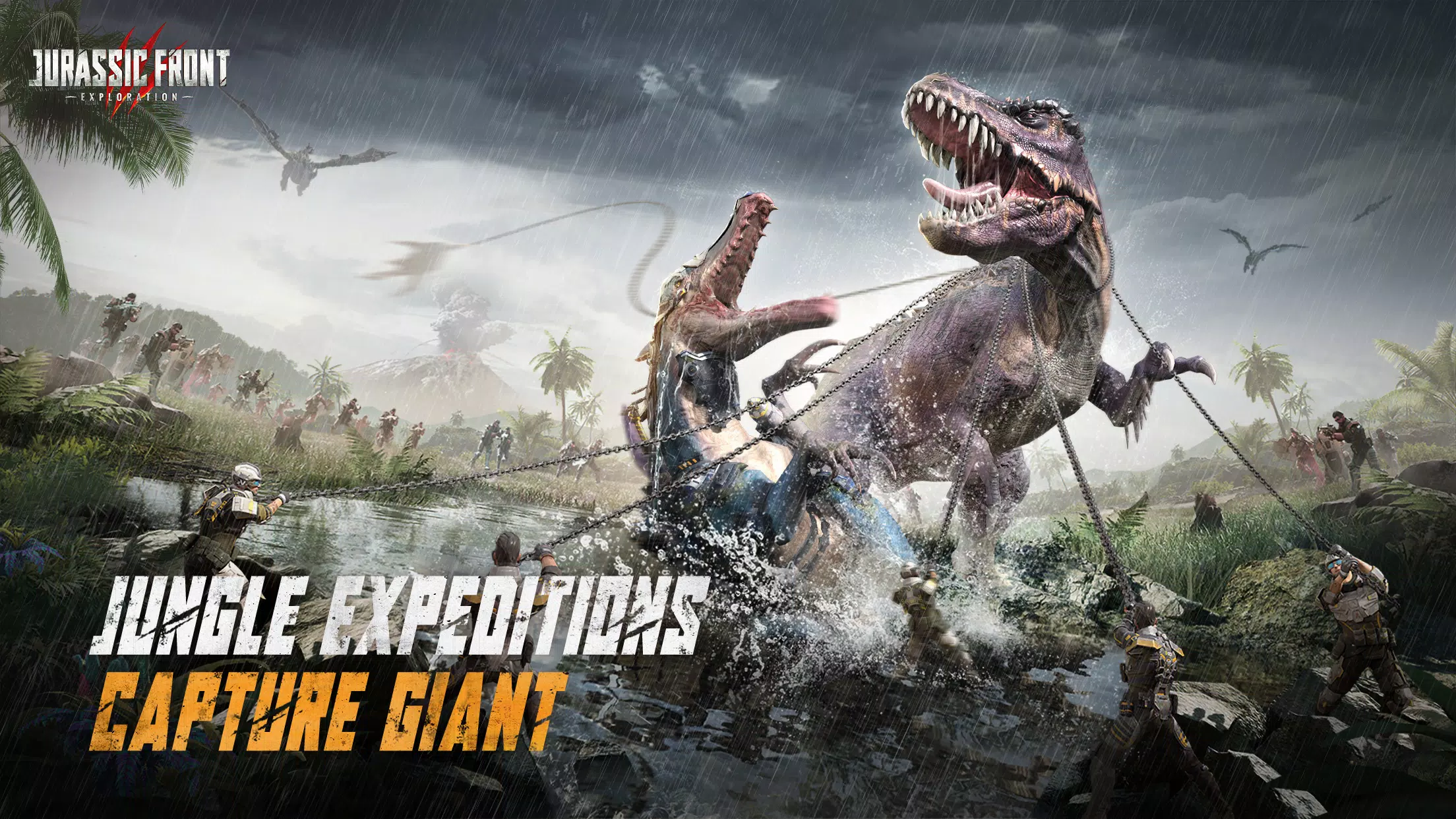 Jurassic Front: Exploration Ảnh chụp màn hình 2