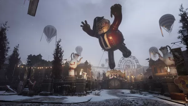 Pinocchio facing monstrous enemy