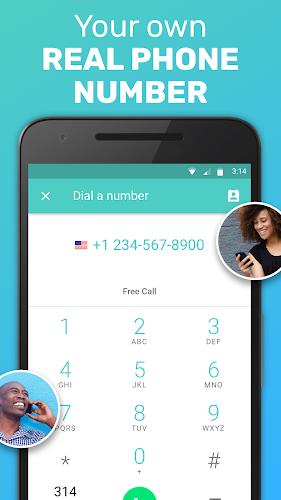 FreeTone Calls & Texting স্ক্রিনশট 1