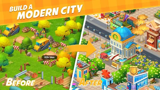 Farm City: Farming & Building स्क्रीनशॉट 0