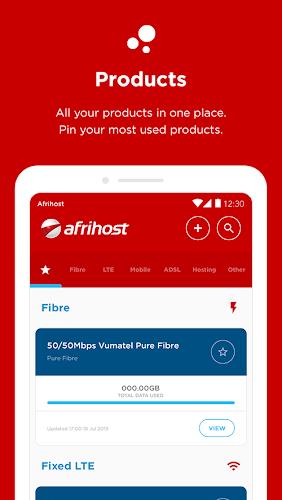 Afrihost ဖန်သားပြင်ဓာတ်ပုံ 0