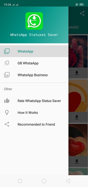 Status Saver for Whatsapp Captura de tela 3