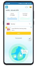 mVPN - Super Fast Unlimited Proxy & Secure Server Captura de pantalla 0