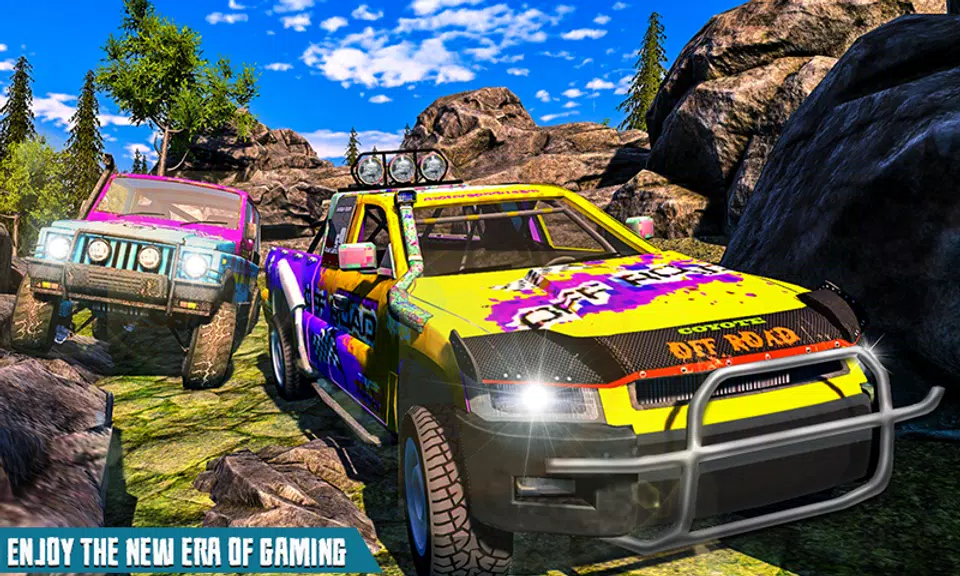 Schermata Monster 4x4 Offroad Jeep Stunt Racing 2019 3