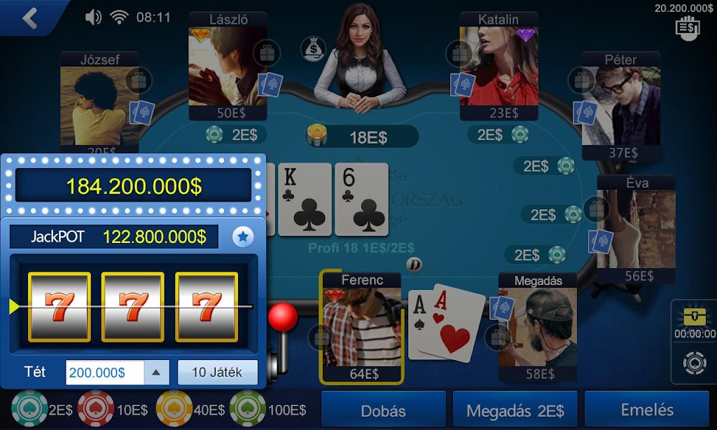 Póker Magyarország Captura de tela 2