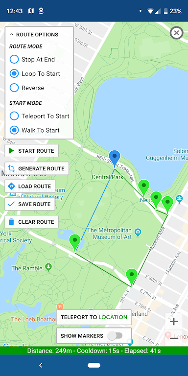Fake GPS Location-GPS JoyStick Скриншот 2