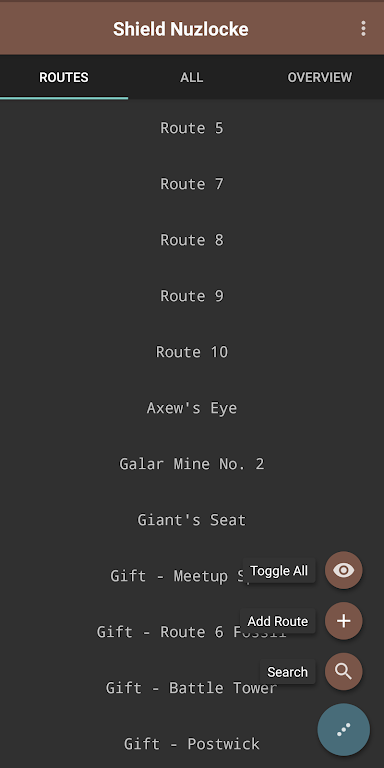 Route Chart - Nuzlocke Tracker - No Ads應用截圖第1張
