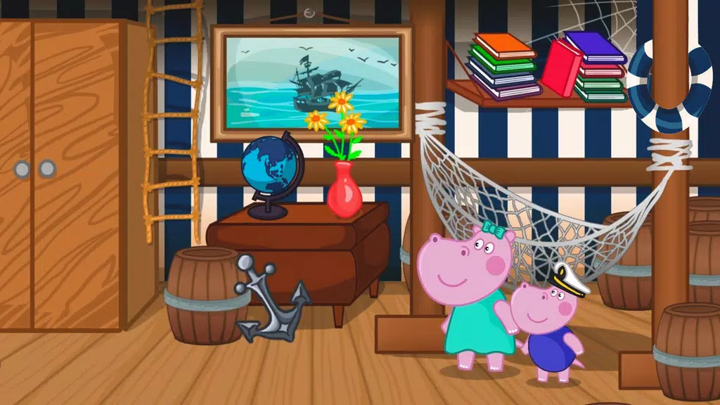Hippo Adventures: Lighthouse Tangkapan skrin 2