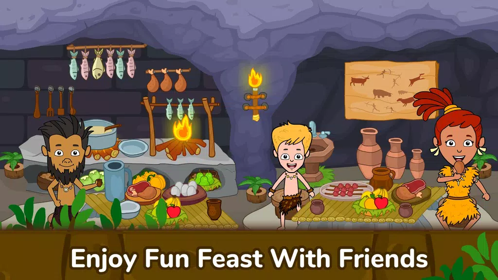 Caveman Spielwelt für Kinder Screenshot 1