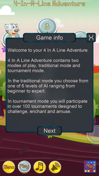 4 In A Line Adventure ภาพหน้าจอ 1