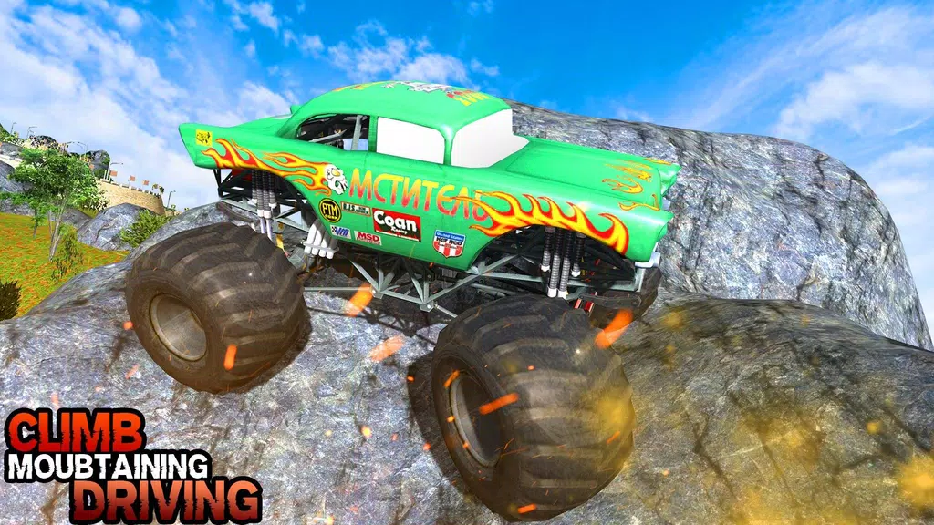 Pickup Truck Hill Climb Racing ဖန်သားပြင်ဓာတ်ပုံ 3