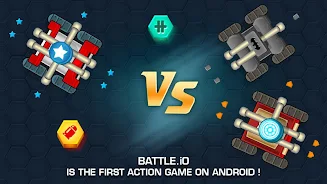 Battle.io Tank Battle Game Ekran Görüntüsü 0