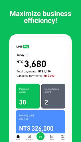 Schermata LINE Pay Good partner 0