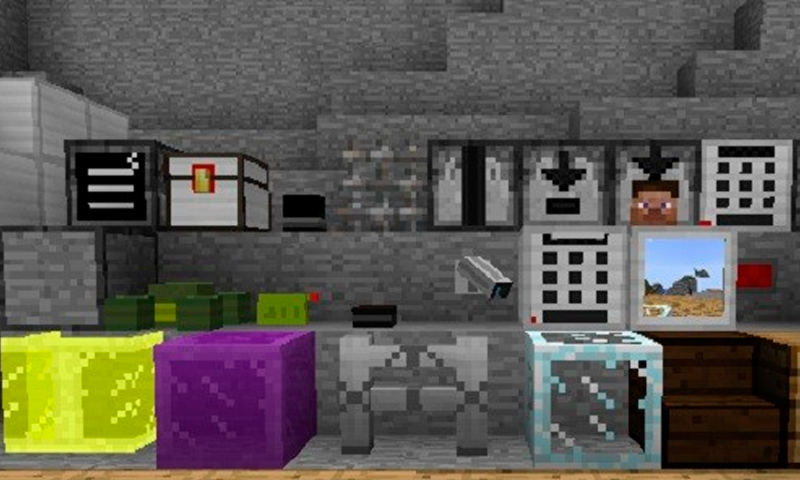 Security Craft Mod Minecraft Captura de tela 1