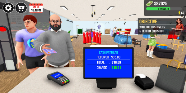 My Clothing Store Simulator 3d スクリーンショット 1