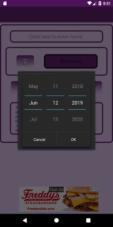 Schermata Pythagorean Numerology Calculator 1