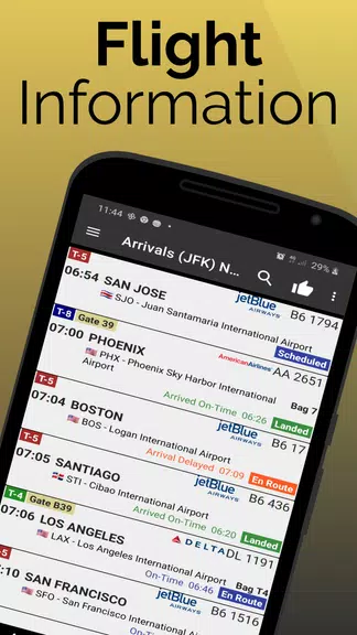 Brussels Airport Flight Info Schermafbeelding 0