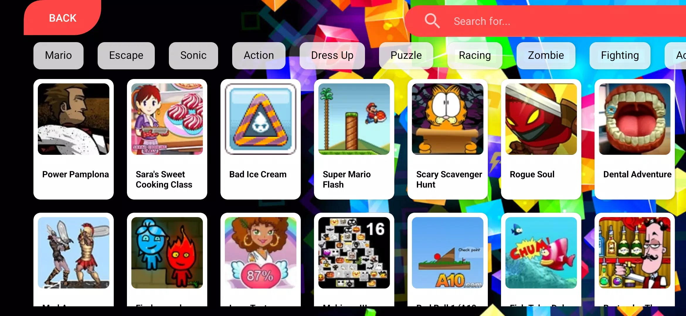Flash Game Archive Скриншот 1