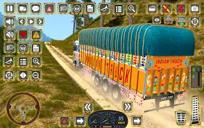 Offroad Cargo Truck Driving 3D Captura de pantalla 0