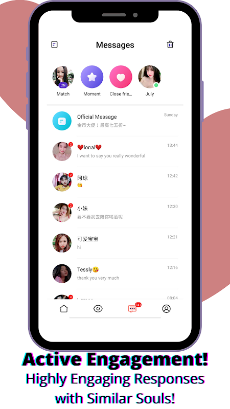 VICQ - Video Chat Find Love Ảnh chụp màn hình 0