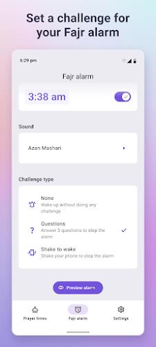 Fajr: Fajr Alarm, Prayer Times スクリーンショット 3