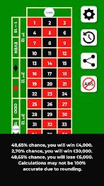 Roulette Profit Calculator Captura de pantalla 1