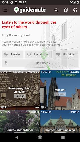 guidemate Audioguide-Plattform スクリーンショット 3