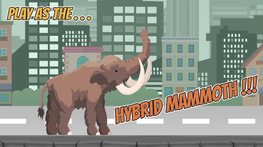 Hybrid Mammoth: City Rampage Captura de tela 0