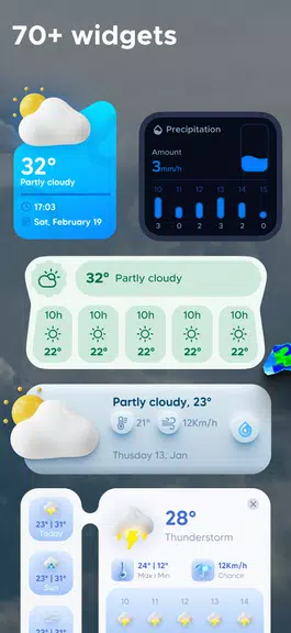Overdrop: Weather today, radar Ảnh chụp màn hình 1