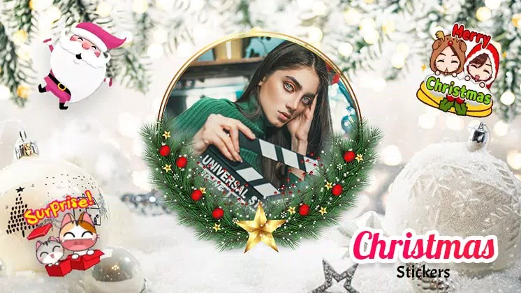 Christmas Photo Frames, Editor應用截圖第1張