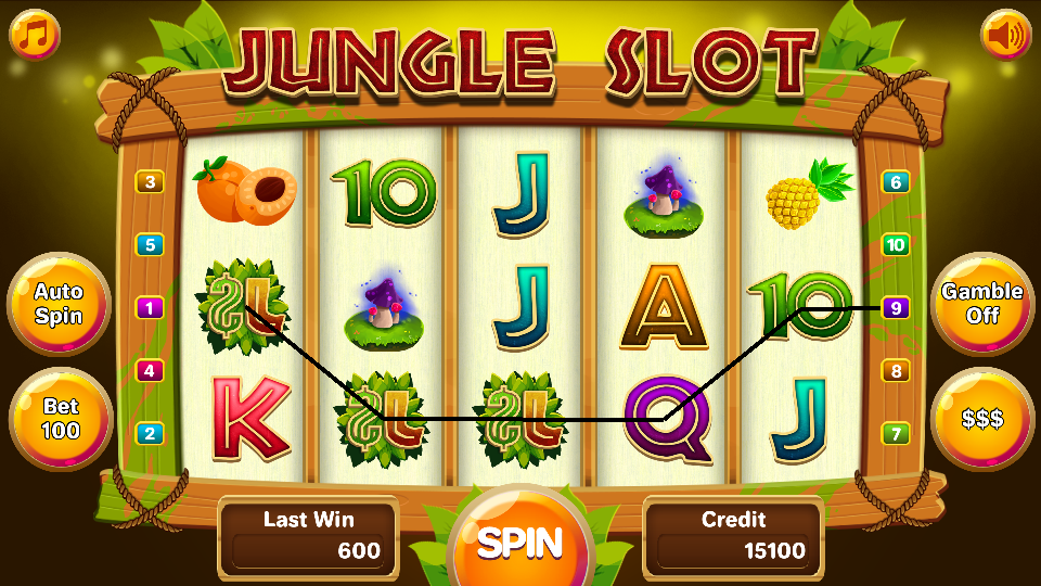 Jungle Slot Скриншот 2