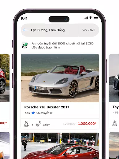 Sigo - Thuê xe tự lái Zrzut ekranu 1
