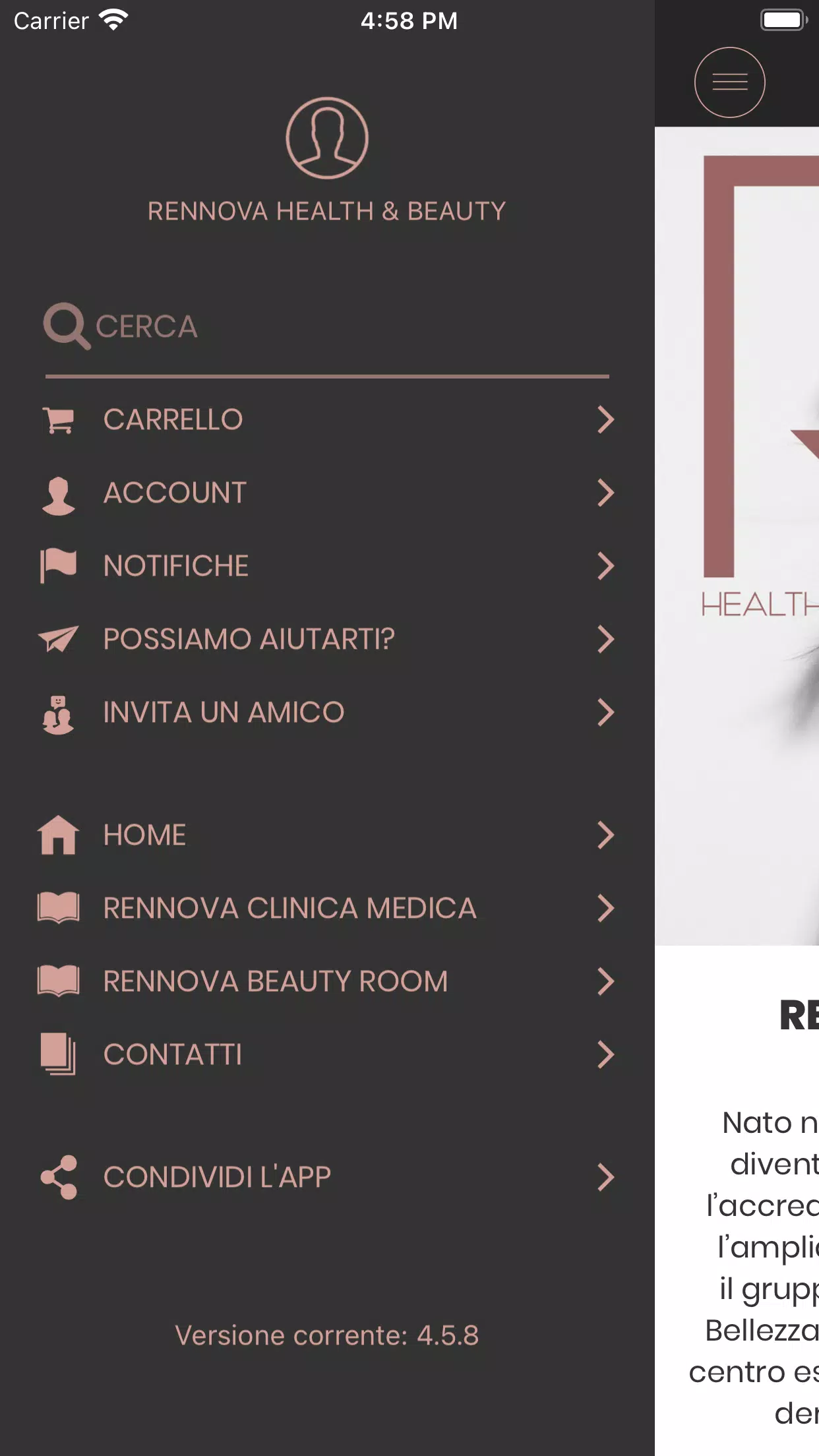 RENNOVA HEALTH & BEAUTY スクリーンショット 2