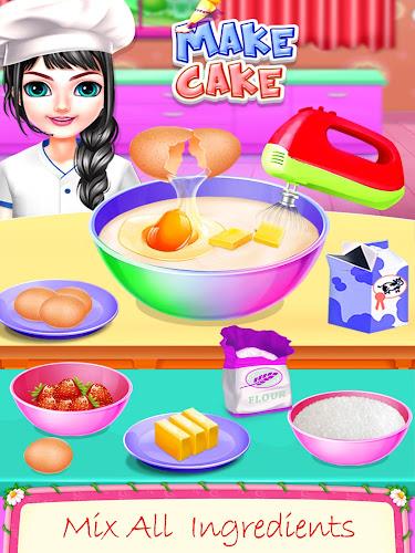 Real Cake Making Bake Decorate Screenshot 1