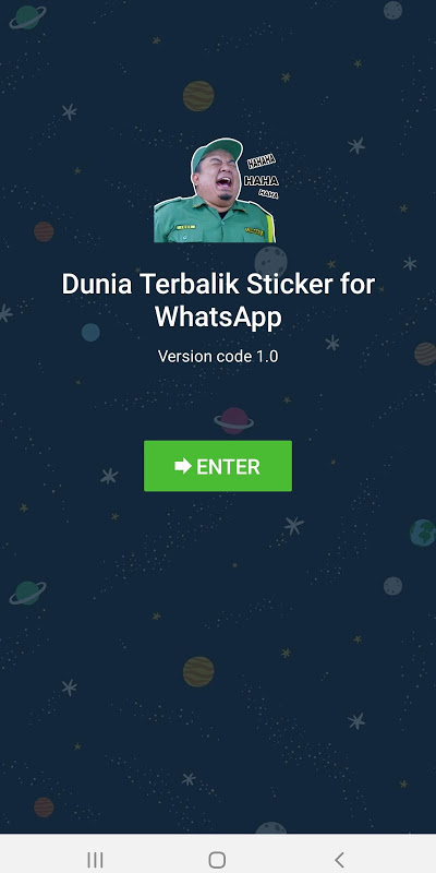 Dunia Terbalik WA Sticker स्क्रीनशॉट 0