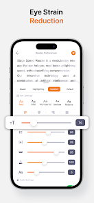 Speed Reading - Stage Reader स्क्रीनशॉट 1