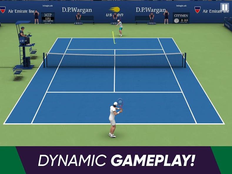 Tennis World Open 2023 - Sport Mod スクリーンショット 3