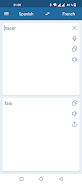 French Spanish Translator Capture d'écran 2