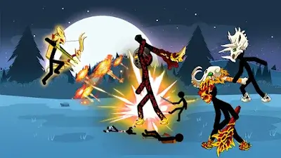 Stickman Legacy: Giant War ဖန်သားပြင်ဓာတ်ပုံ 3