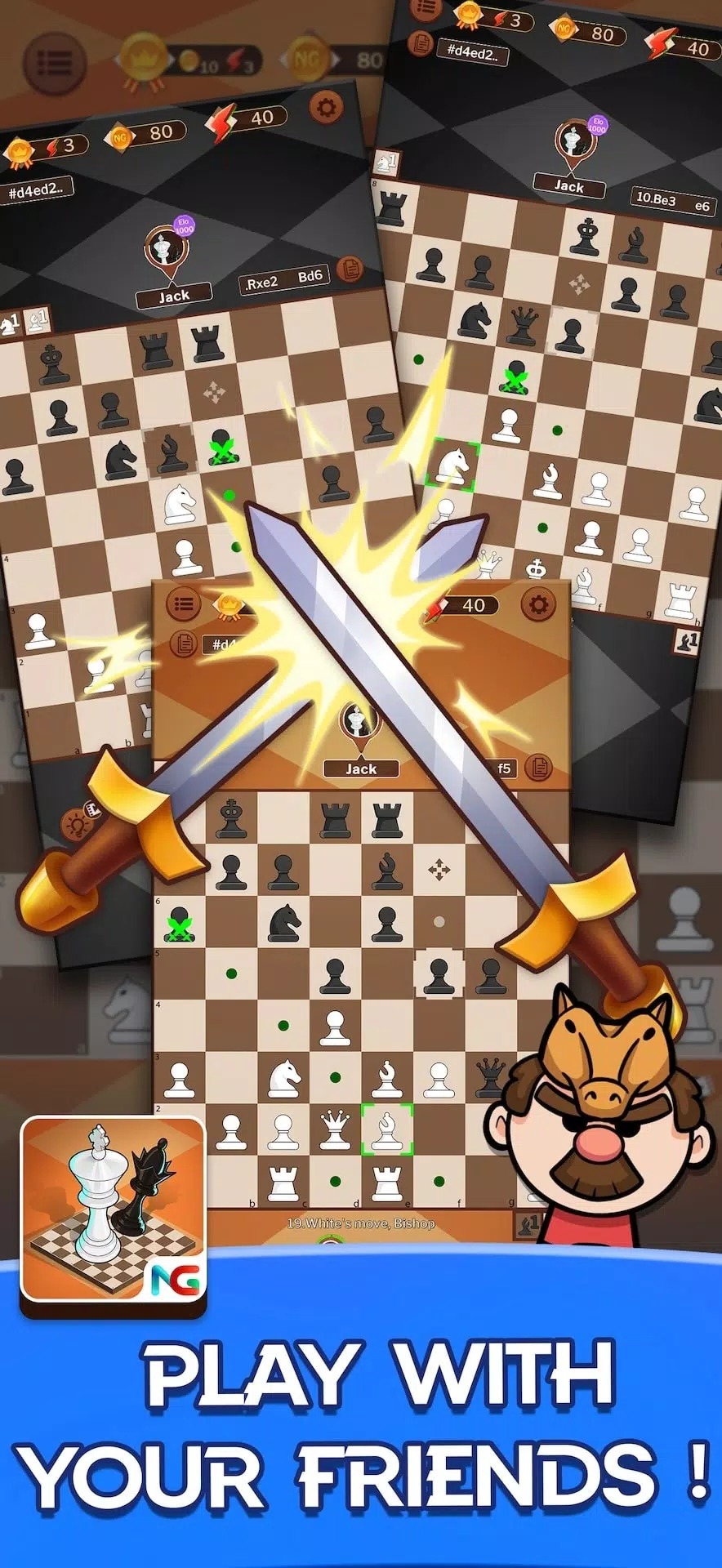 Chess Online ♙ Chess Master Captura de pantalla 1