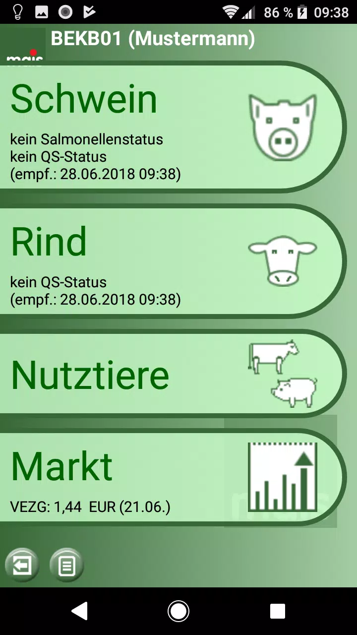 Raiffeisen Beckum App スクリーンショット 1