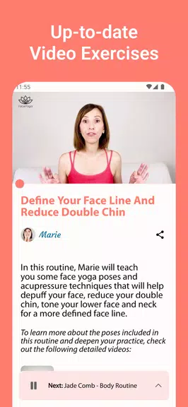 Face Yoga Exercise - Faceauty Ảnh chụp màn hình 2