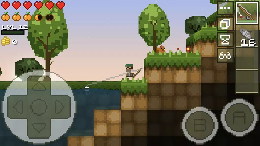 LostMiner: Build & Craft Game स्क्रीनशॉट 1