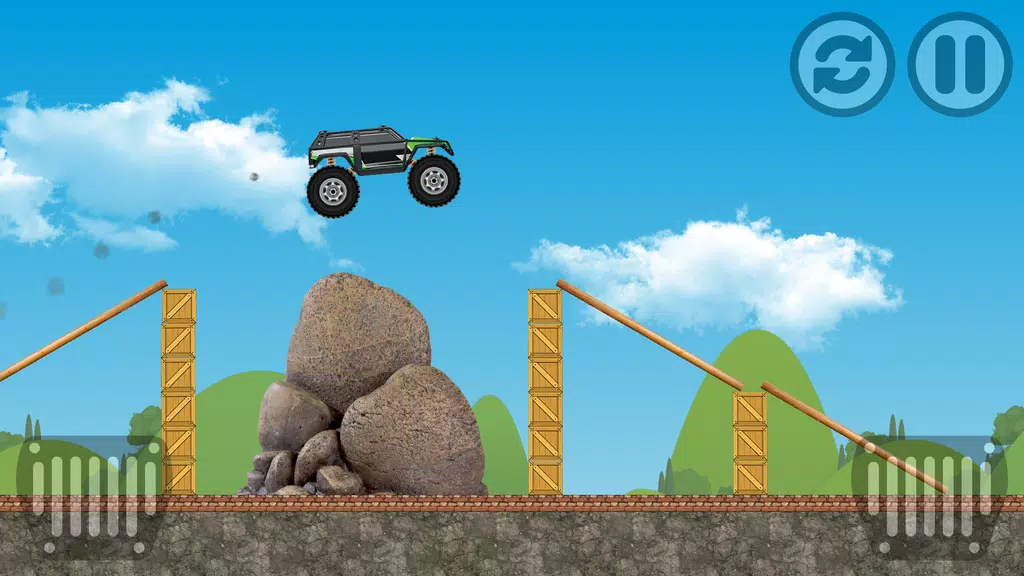 Monster Truck Racing Game Capture d'écran 0