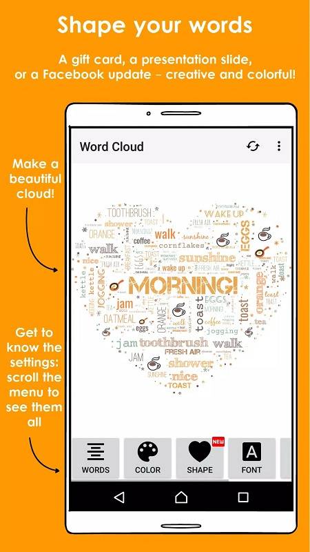 Word Cloud Ảnh chụp màn hình 0